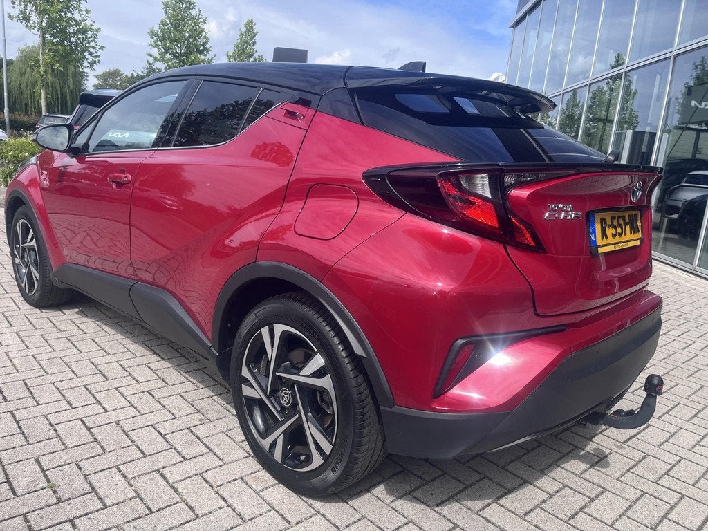 Toyota C-HR 1.8 Hybrid Style Trekhaak, Auto's, Euro 6, 4 cilinders, Leder en Stof, 122 pk