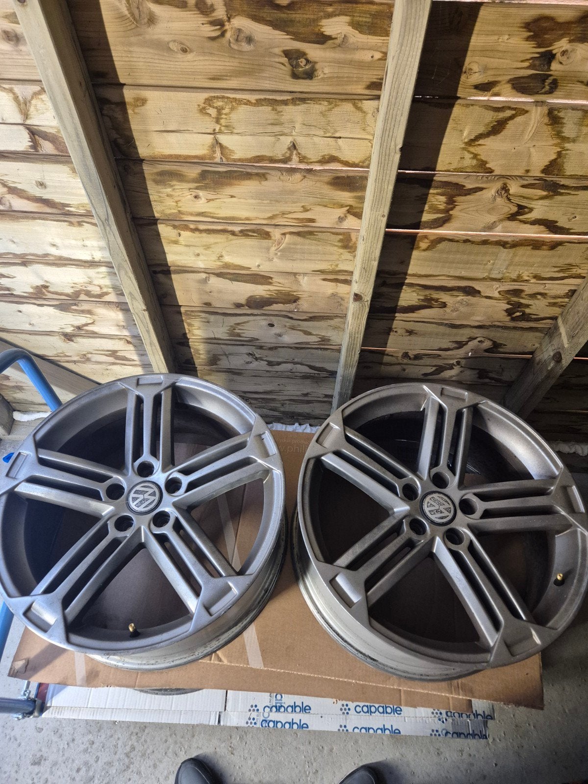 VW Golf 6R velgen 19 inch 5x112 Talladega  ET46 8J, Ophalen, Gebruikt