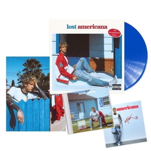 Machine Gun Kelly MGK Lost Americana Signed Bundle Vinyl CD, LP, Rock, Verzenden, 12 inch