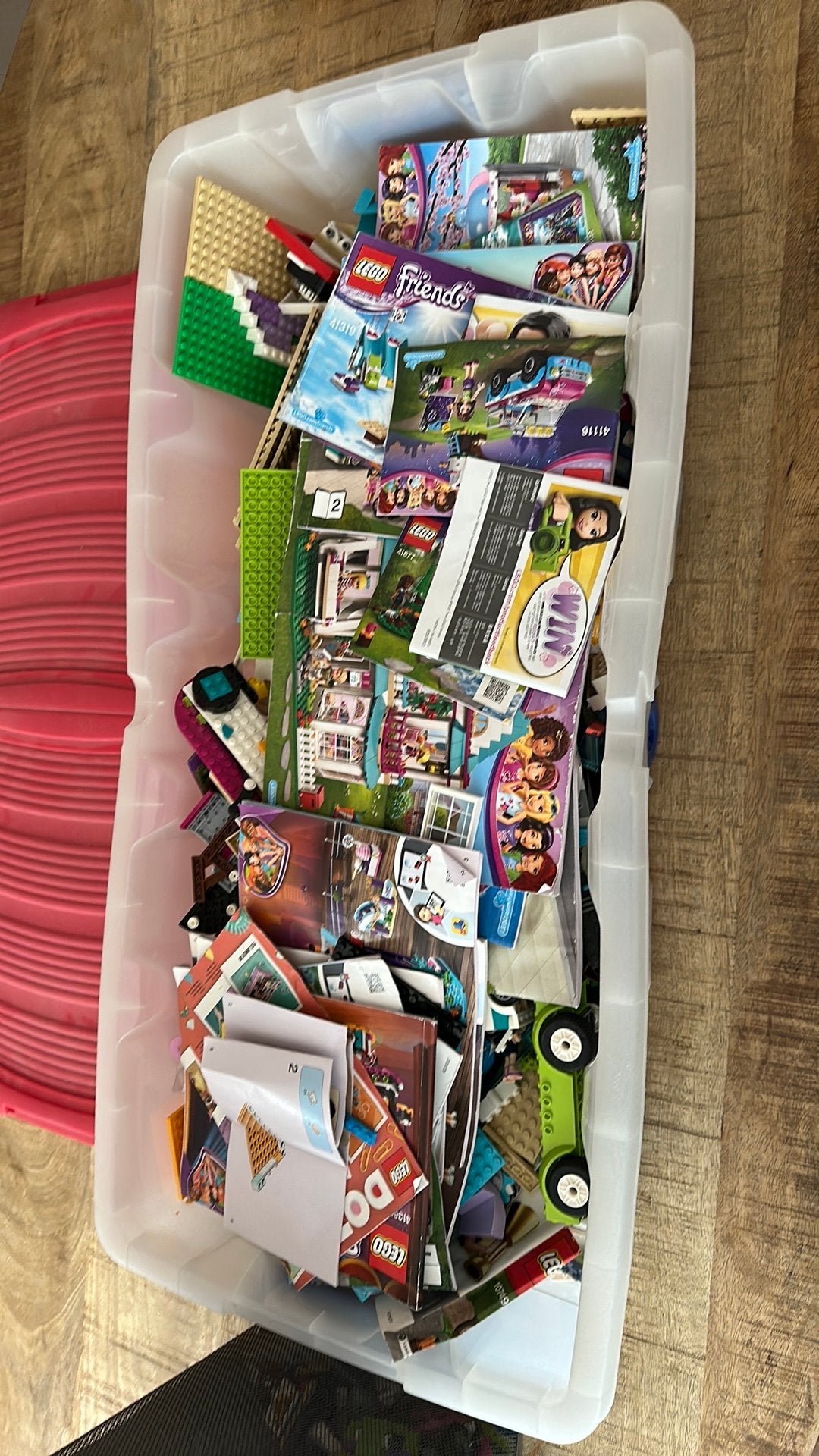 Veel lego friends met boekjes., Ophalen, Gebruikt, Lego, Friends