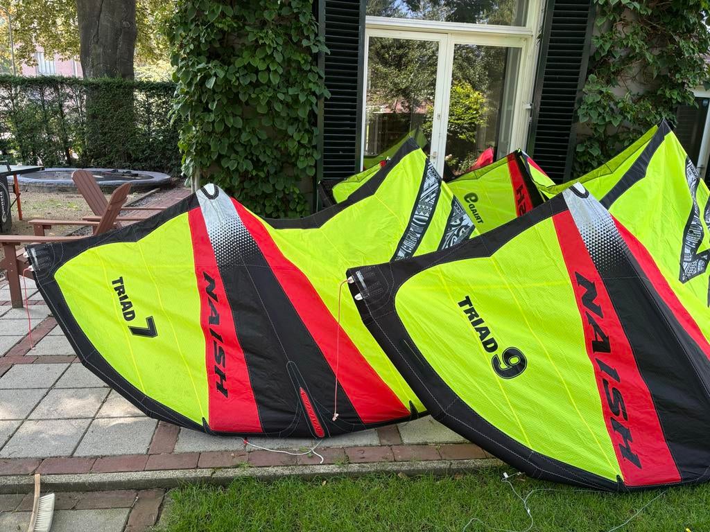 Naish Triad 9m 2023, Gebruikt, 9 m², Geen board, Ophalen of Verzenden