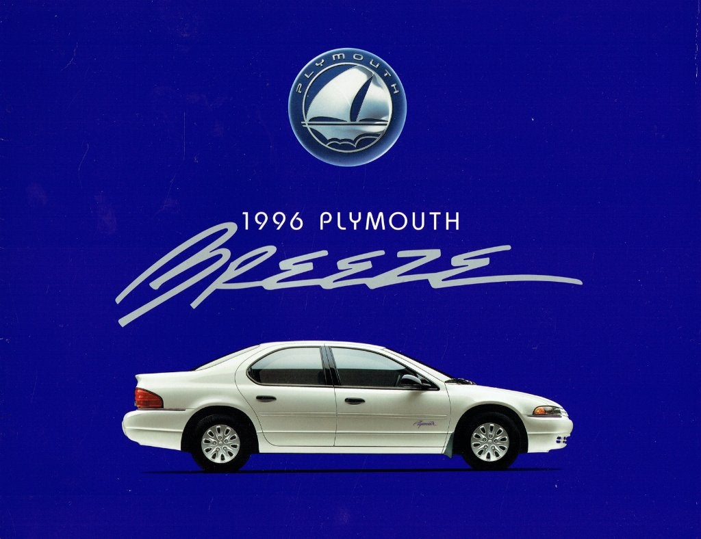 Folder Plymouth Breeze (USA-uitgave - 1996), Verzenden, Gelezen, Overige merken