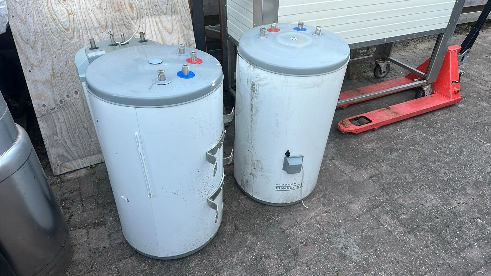 Remeha Aqua Plus 125 liter boiler – RVS indirect gestookt