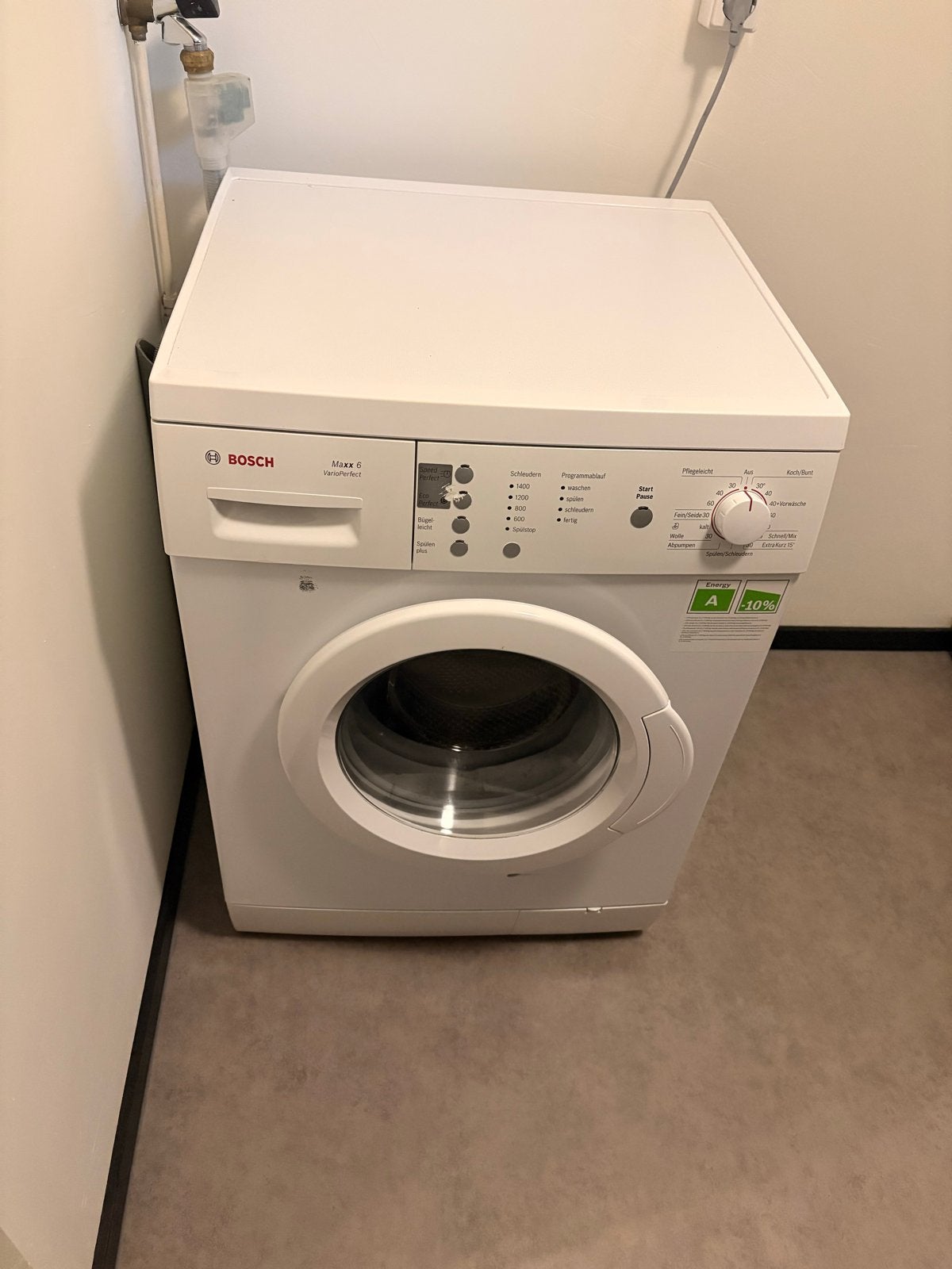 Bosch Maxx 6 Wasmachine - Energiezuinig en Betrouwbaar