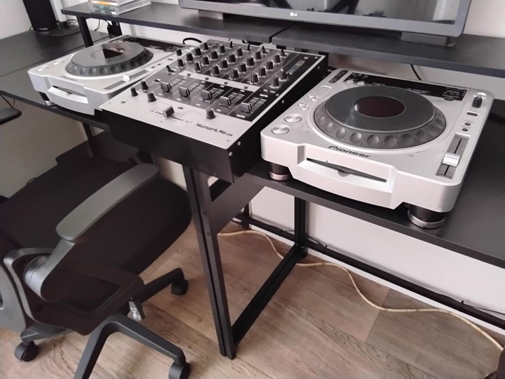 Dj set pioneer cdj 800 mk2 met mixer numark m6, Muziek en Instrumenten, Dj-sets en Draaitafels, Ophalen, Zo goed als nieuw, Numark