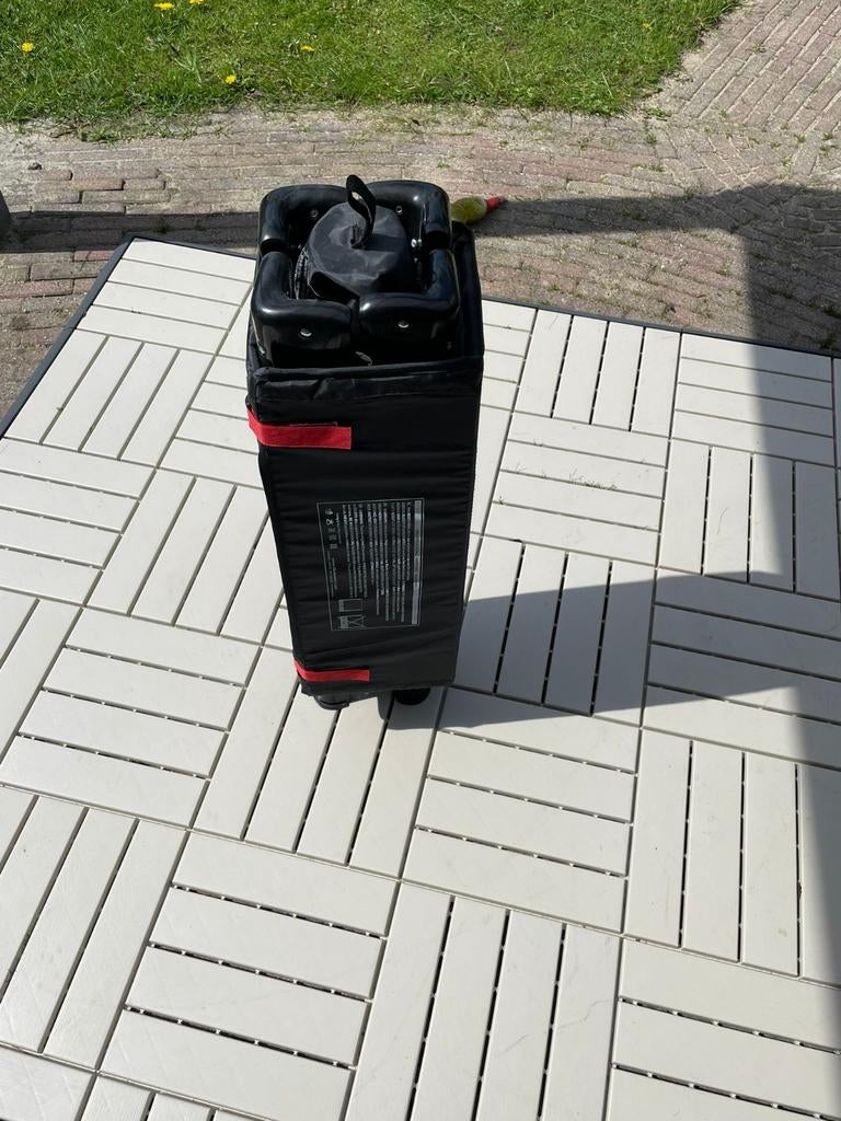 Qute Q-sleep kampeer/kinderbed, Ophalen, Zo goed als nieuw, Reisbedje