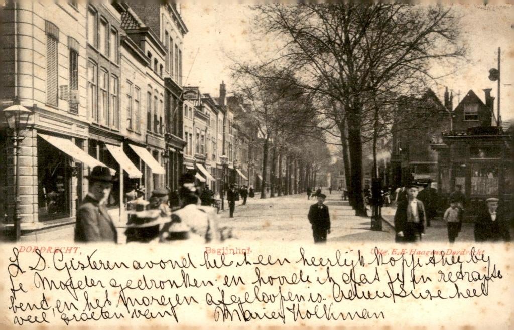 Dordrecht Bagijnhof # 849, Verzenden, Voor 1920, Gelopen, Zuid-Holland