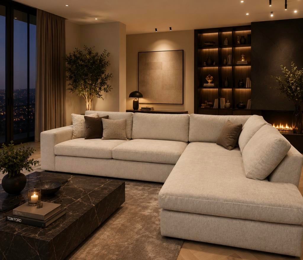 Laatste!!! Nieuwe Hoekbank - Comfortabel en Stijlvol 290x190, Huis en Inrichting, Banken | Bankstellen, Ophalen, 250 tot 300 cm