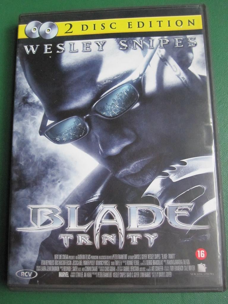 Blade Trinity (2004) 2 disc, Cd's en Dvd's, Dvd's | Actie, Zo goed als nieuw, Actie, Vanaf 16 jaar, Ophalen of Verzenden
