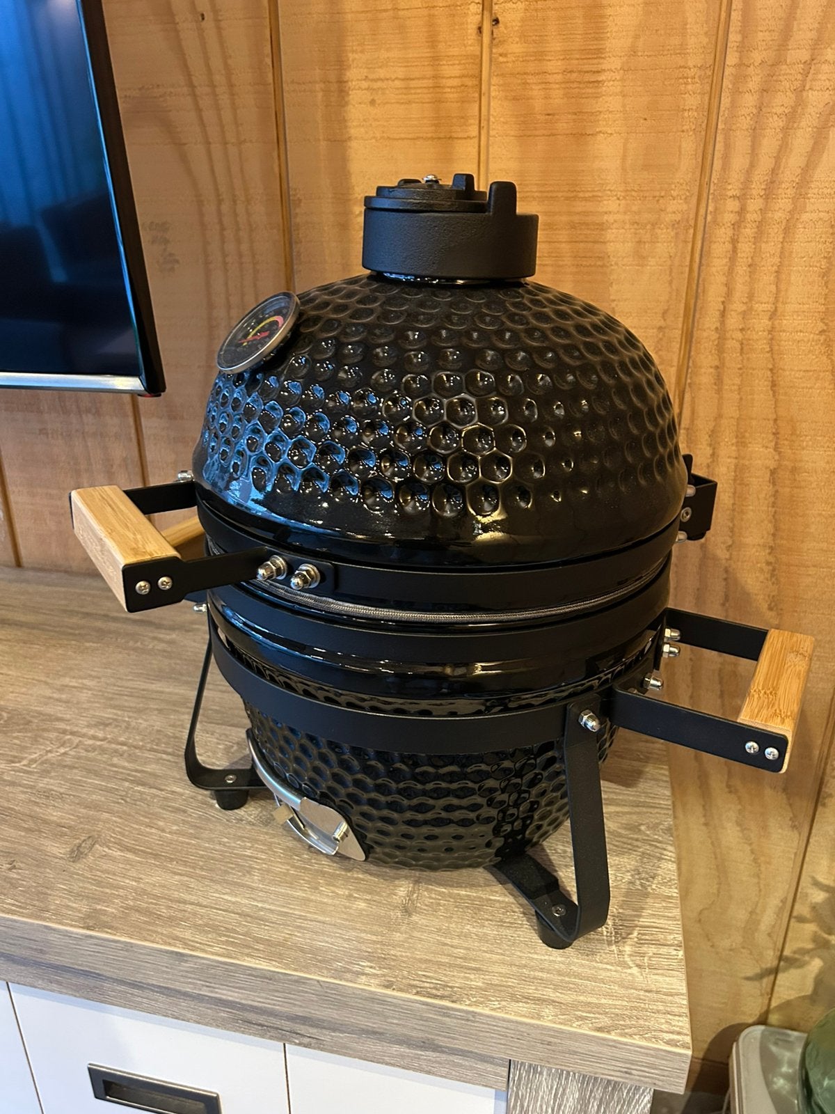 Kamado nieuw, kitchen brothers, Tuin en Terras, Ophalen, Nieuw, Met accessoires