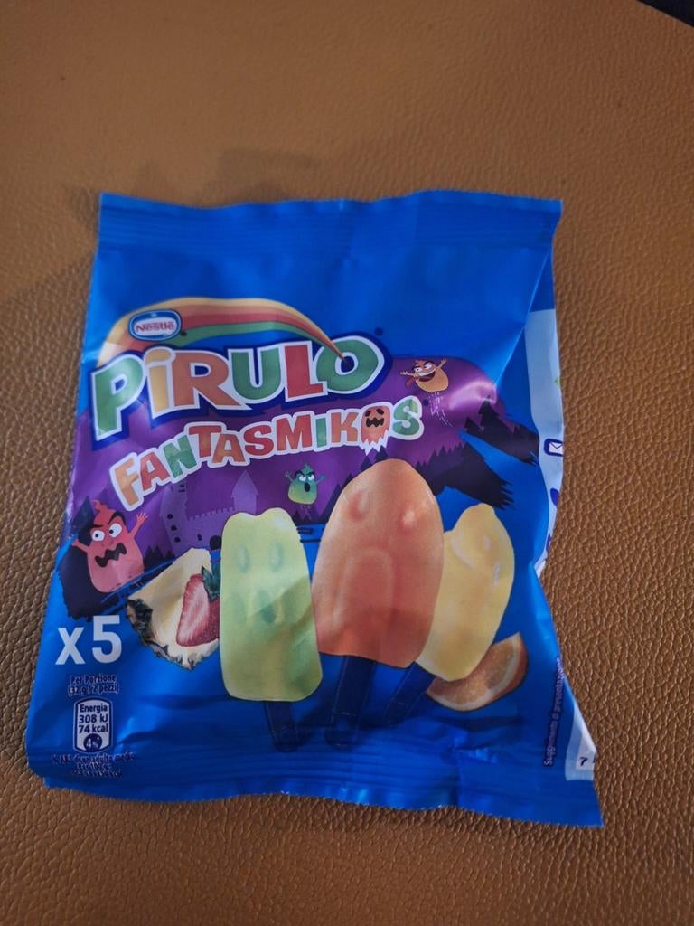 Fantasmikos ijsjes, Ophalen