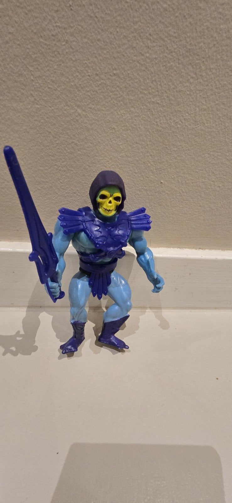 Vintage Skeletor actiefiguur - Masters of the Universe, Ophalen of Verzenden, Gebruikt