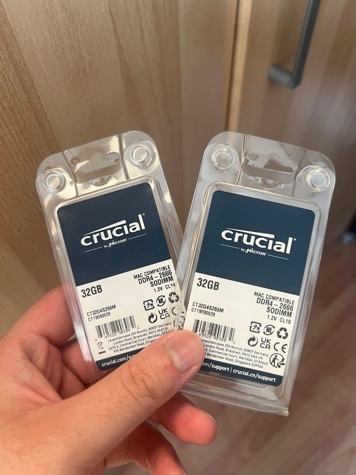 Crucial 2x 32GB DDR4 SODIMM RAM (64GB totaal), Computers en Software, RAM geheugen, DDR4, Nieuw, Ophalen of Verzenden, 64 GB