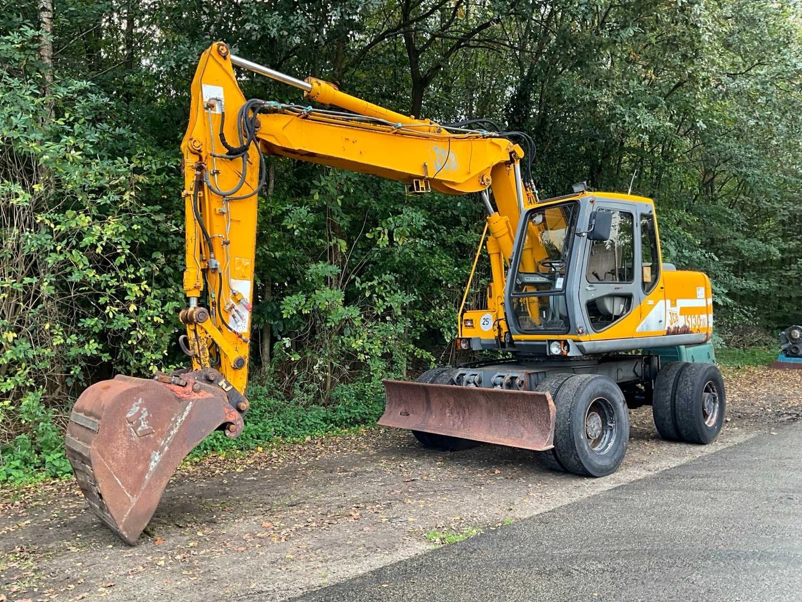 1997 JCB S130W Banden graafmachine, Graafmachine