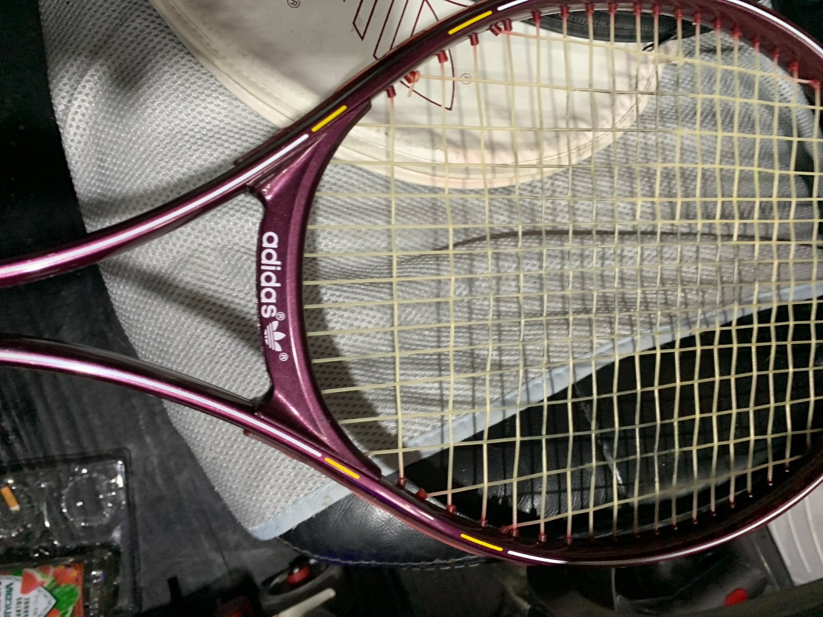 Vintage Adidas Match Tennisracket - Goede Staat, Ophalen of Verzenden, Zo goed als nieuw, Racket, Adidas