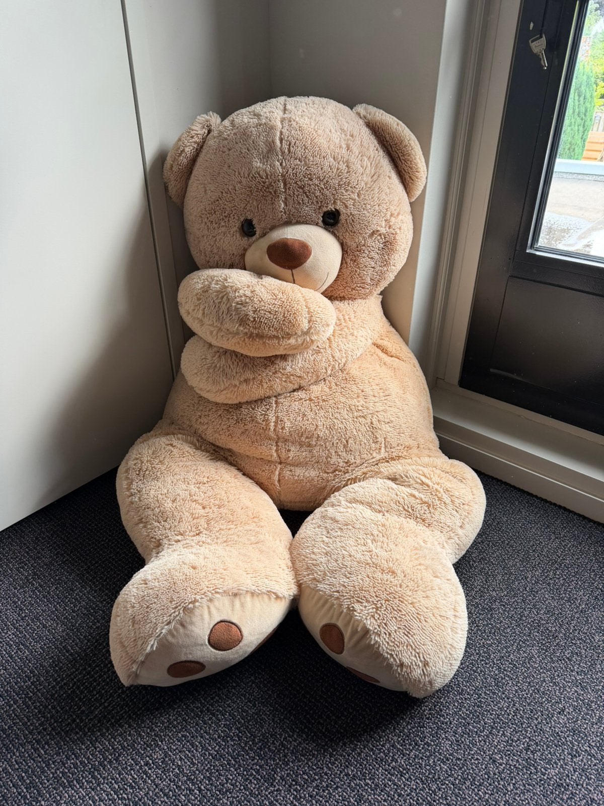 XXL teddybeer, Ophalen, Zo goed als nieuw, Stoffen beer, Overige merken