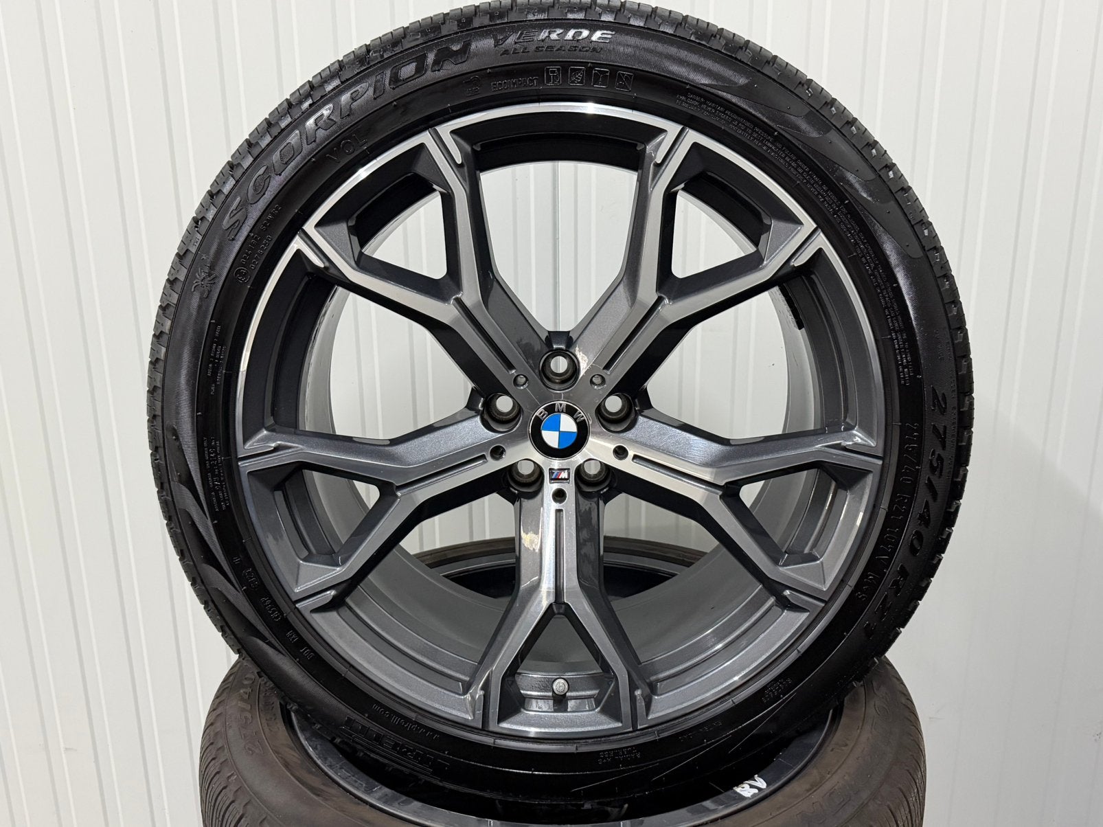 21 INCH BMW 741M Breedset ALL-SEASON 4 Seizoen X5 X6 G05 G06, 275 mm, Banden en Velgen, Nieuw, 21 inch