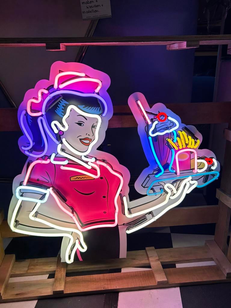 TIENTALLEN VOORRAAD NEONS, SALE SALE !!, Ophalen, Nieuw, Lichtbak of (neon) lamp