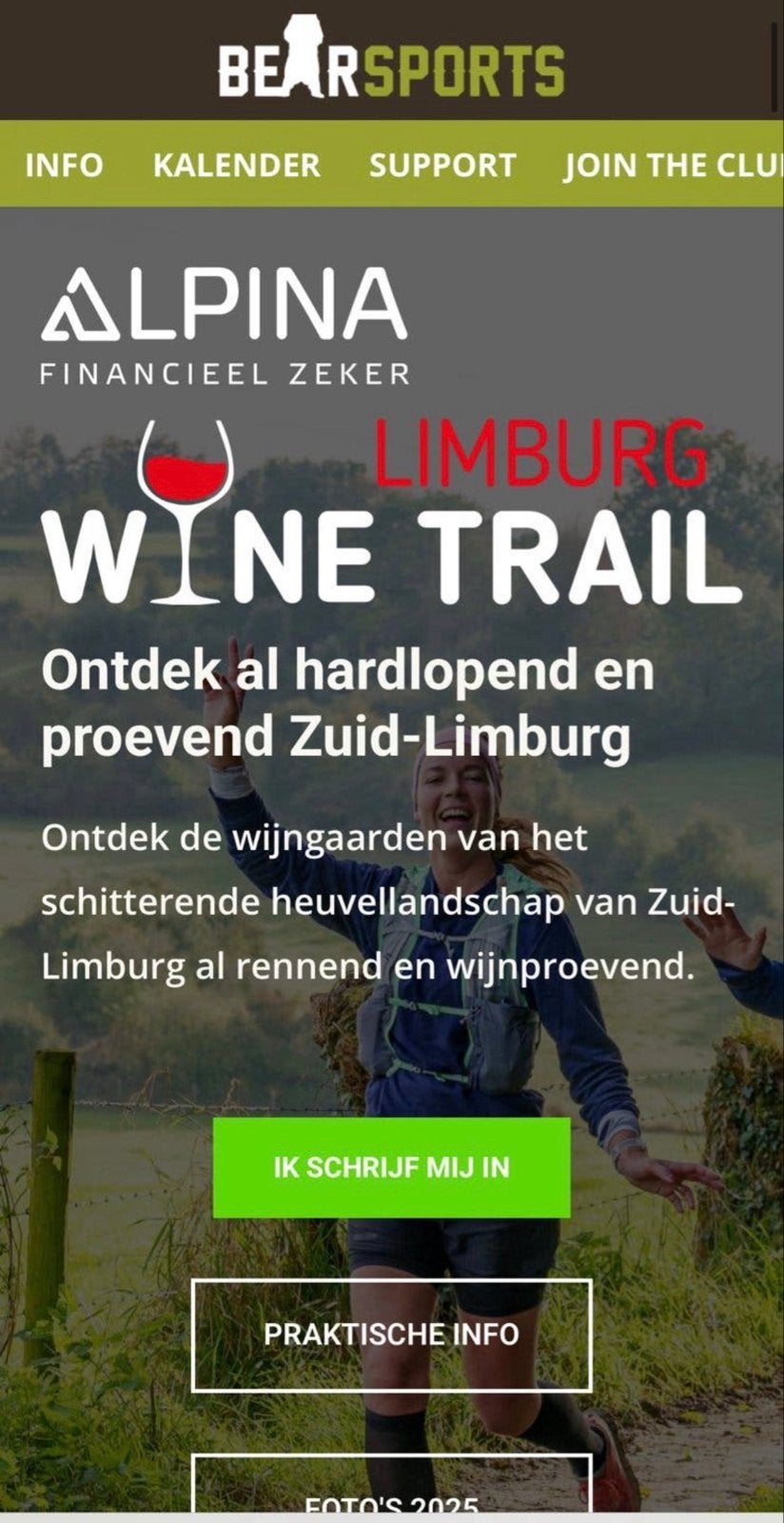 Limburg Wine Trail: 15 km, Overige typen, Nieuw, Hardlopen, Ophalen