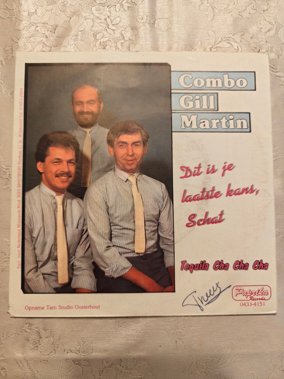 Combo Gill Martin, Cd's en Dvd's, Vinyl | Nederlandstalig, Ophalen, Gebruikt, Overige formaten, Piraten en Zeemansliederen
