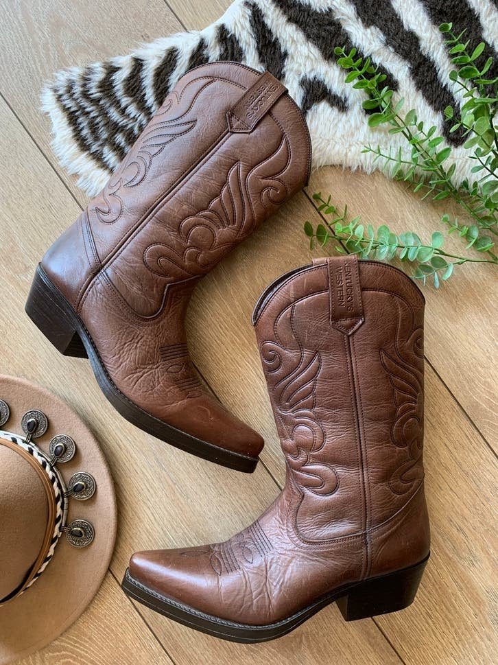 Kentucky?s Western cowboylaarzen 43 western boots laarzen, -, Boots, Ophalen of Verzenden, Zo goed als nieuw