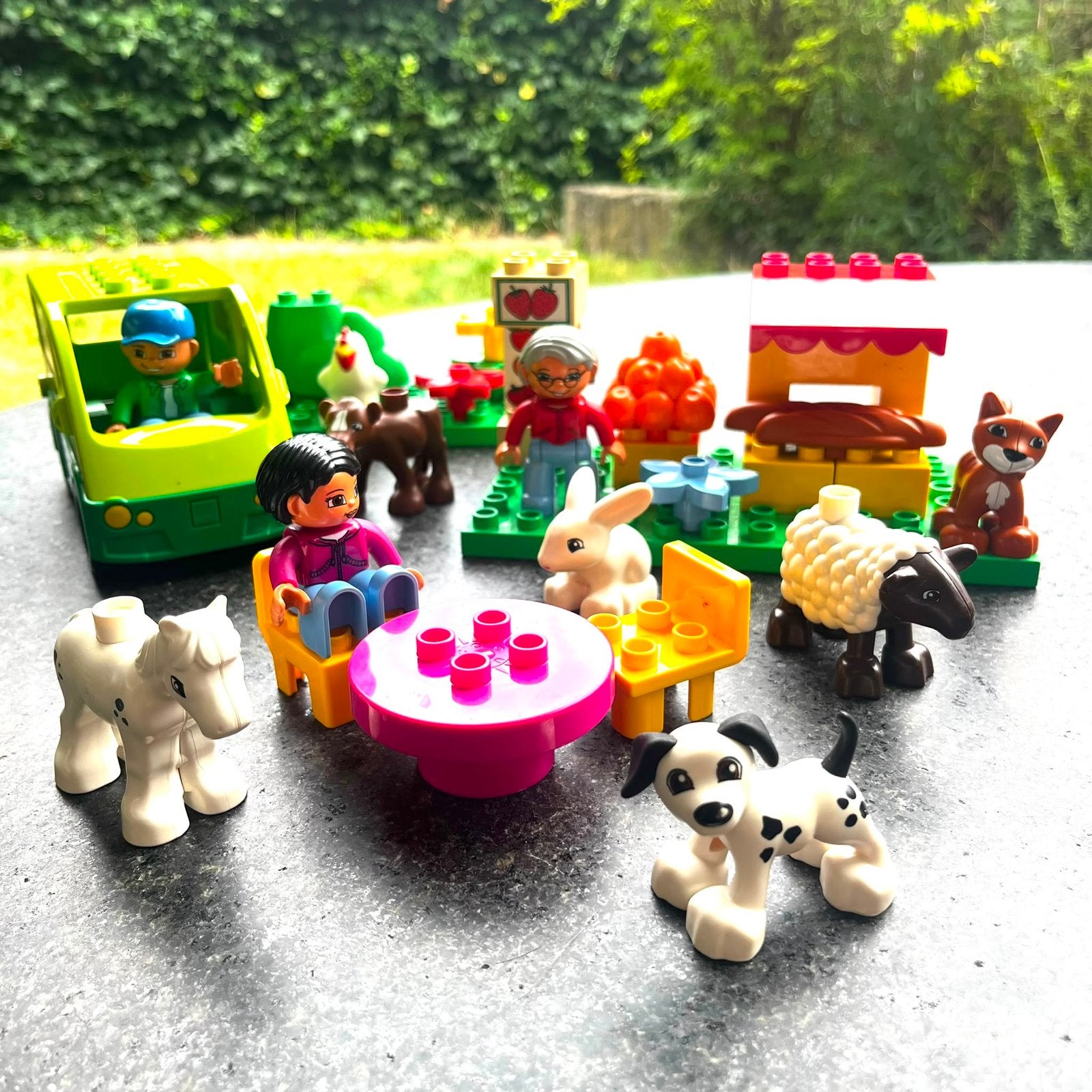 Zelf samengestelde LEGO Duplo Boerderij set, Ophalen of Verzenden, Zo goed als nieuw, Overige merken