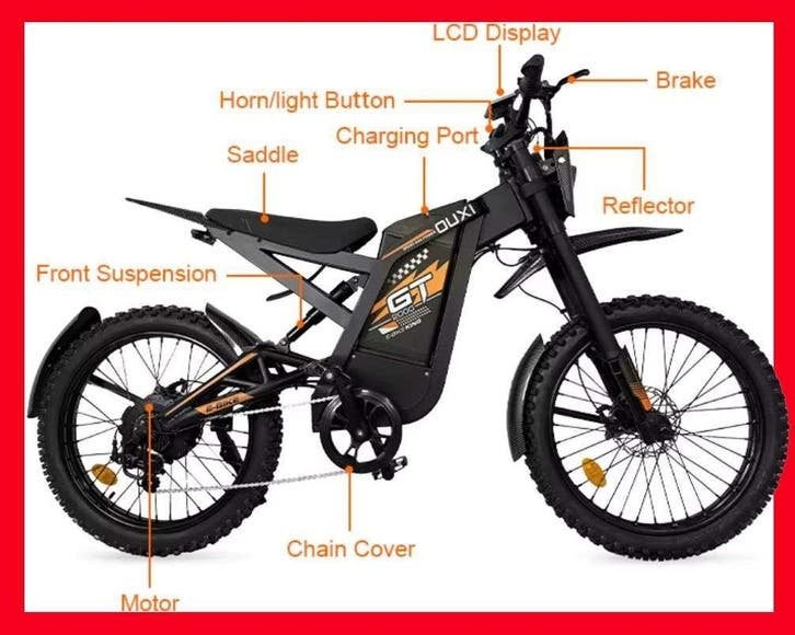 ***Ouxi GT2000*** Superprijs, Ouxi, Niet ingevuld, Nieuw, 59 cm of meer