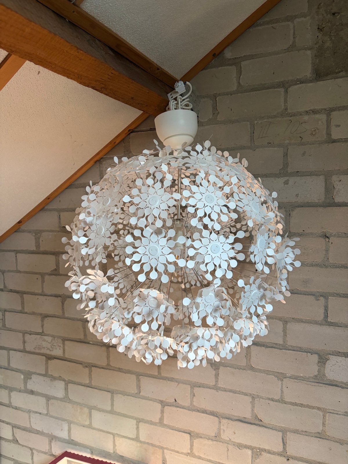 hanglamp, Ophalen, Zo goed als nieuw, Kunststof, E27 (groot)