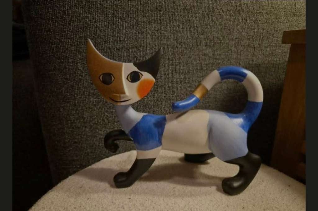 Grote Goebel Rosina Wachtmeister kat, Verzamelen, Ophalen of Verzenden, Zo goed als nieuw, Dier