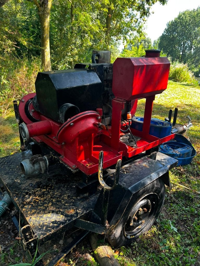 Hatz diesel waterpomp op onderstel, Ophalen, Gebruikt, Accu, Overige typen
