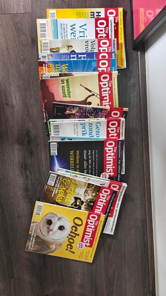 Optimist magazines - ruim 20 stuks, Boeken, Tijdschriften en Kranten, Ophalen of Verzenden
