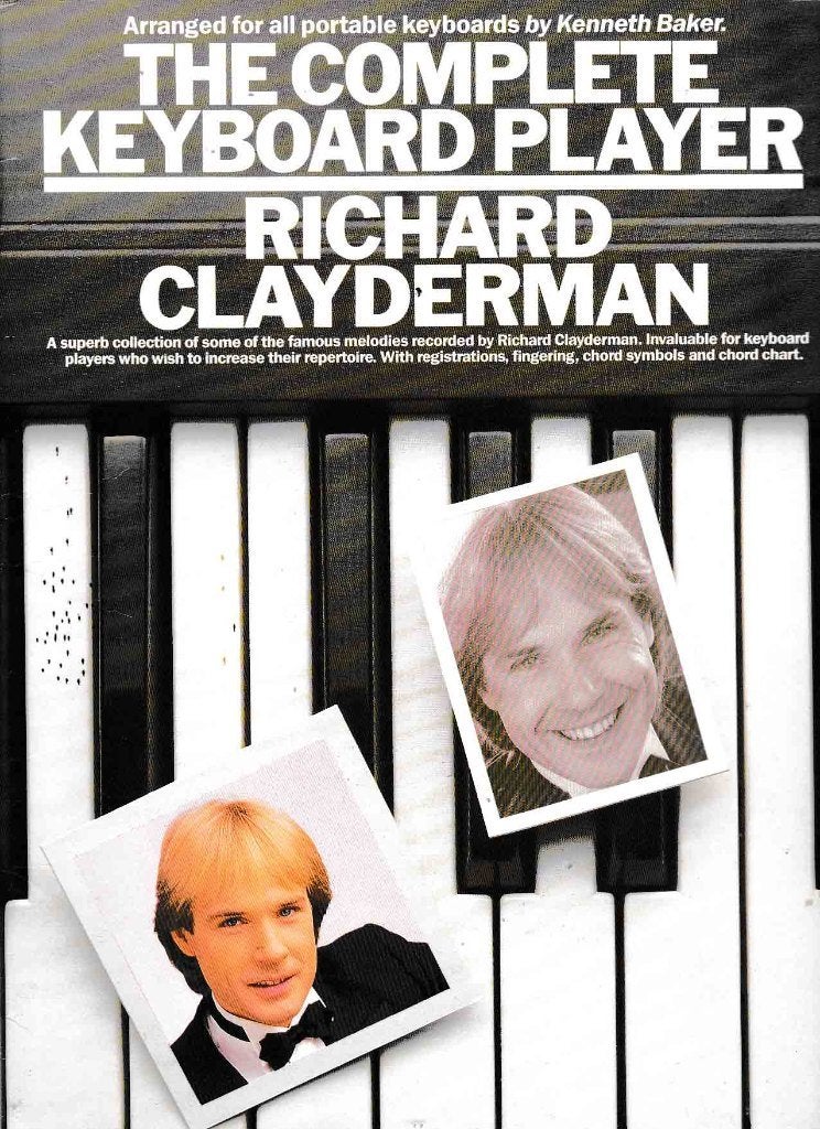 Richard Clayderman The Complete Keyboard player ( 102 ), Gebruikt, Ophalen of Verzenden, Artiest of Componist, Keyboard