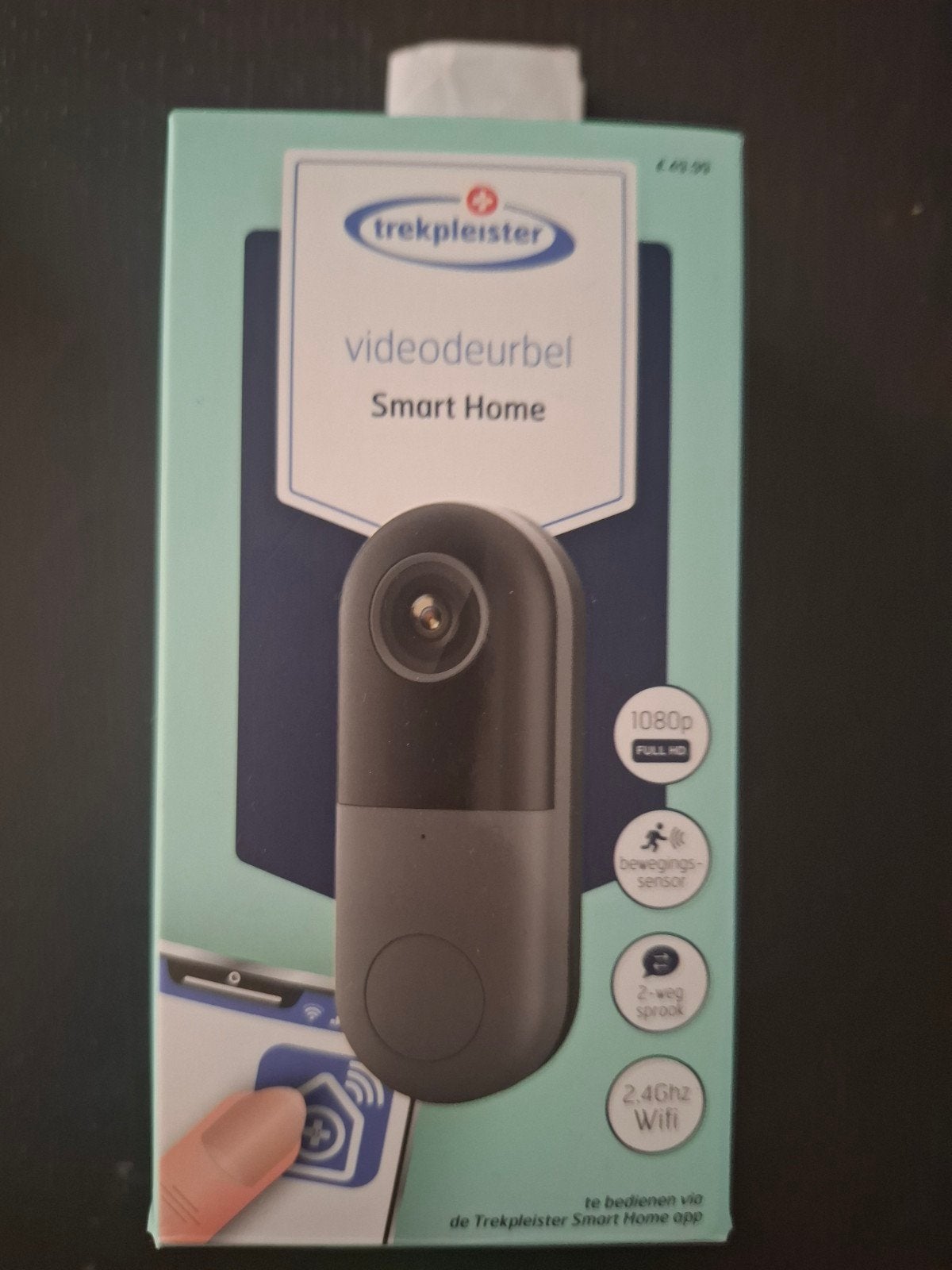Trekpleister Smart Home Videodeurbel - Full HD & Wifi, Beweging, Overige typen, Nieuw, Ophalen of Verzenden