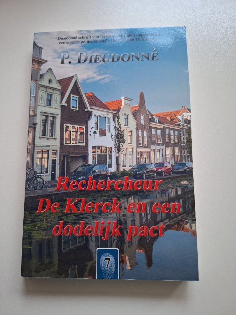 Rechercheur De Klerck en een dodelijk pact, P. Dieudonné, Boeken, Ophalen of Verzenden, Gelezen, P. Dieudonné