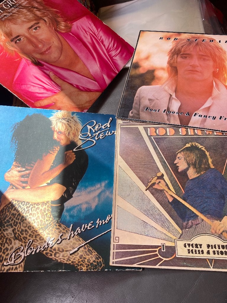 Rod Stewart LP's - Ook los te koop!, Cd's en Dvd's, Vinyl | Rock, LP, Gebruikt, Ophalen of Verzenden, Classic Rock