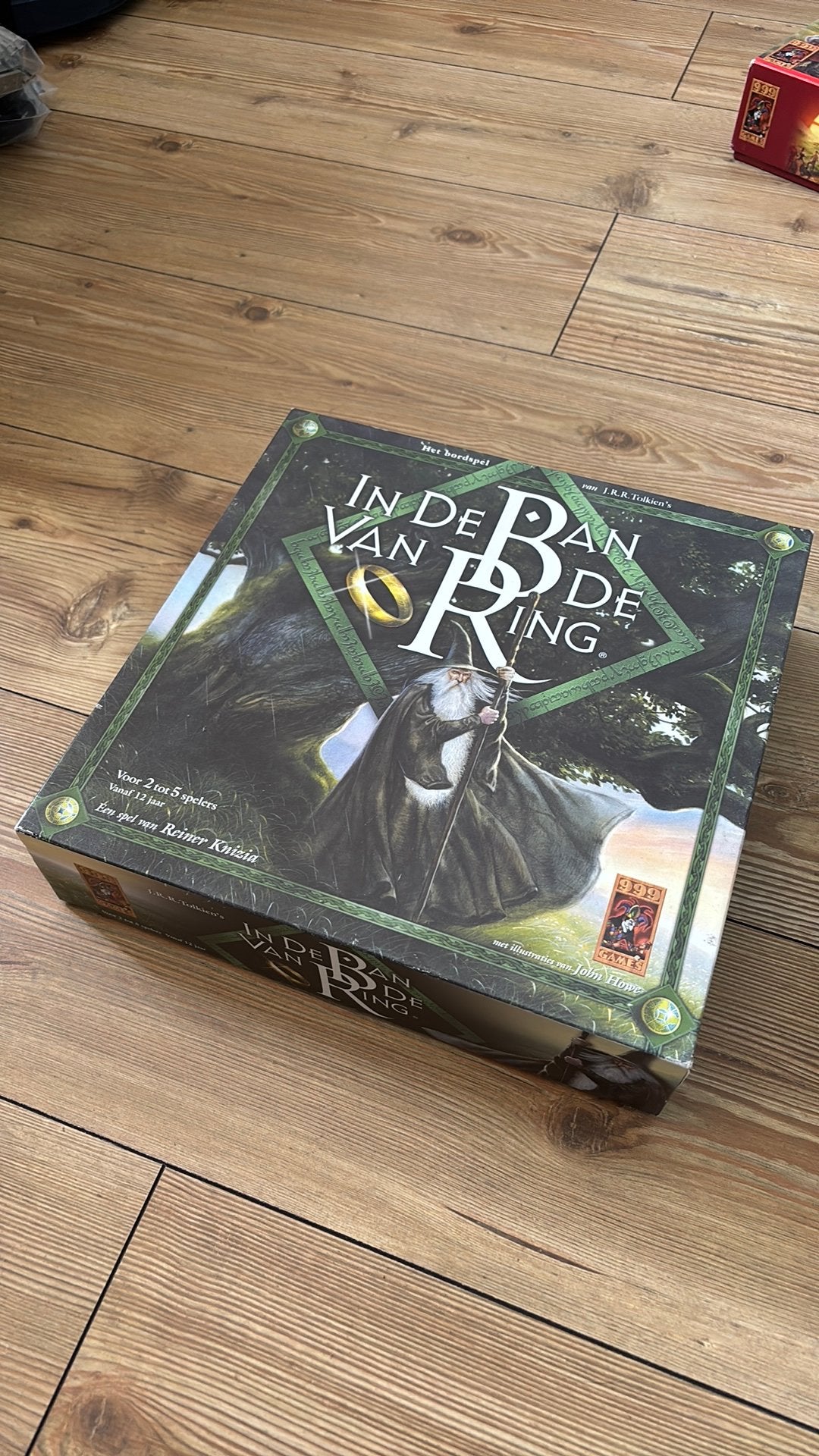 In de ban van de ring, Hobby en Vrije tijd, Gezelschapsspellen | Bordspellen, Ophalen of Verzenden, Zo goed als nieuw