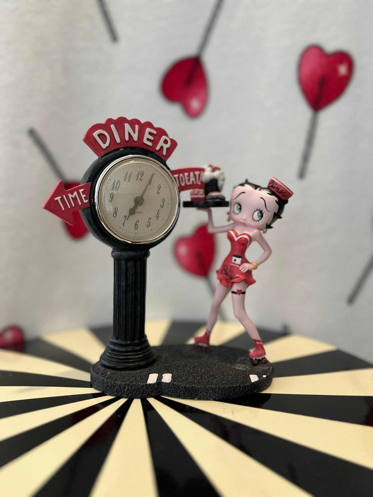 BETTY BOOP - Klok | Diner | Vintage |American | Retro | 2003, Antiek en Kunst, Ophalen of Verzenden