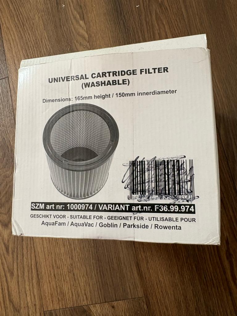 Nieuw Universeel Wasbaar Cartridge Filter, Overige typen, Nieuw, Ophalen of Verzenden, Reservoir