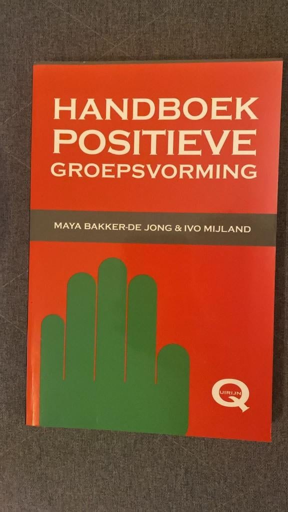 Handboek positieve groepsvorming, Boeken, Maya Bakker - de Jong & Ivo Mijland, Zo goed als nieuw, Gamma, HBO