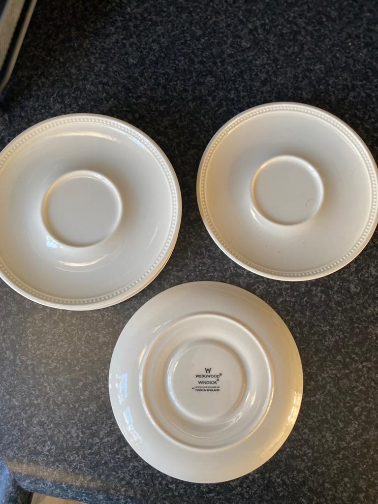 Wedgwood  schoteltjes, Huis en Inrichting, Keuken | Servies, Ophalen of Verzenden, Zo goed als nieuw, Wedgwood, Kop(pen) en/of Schotel(s)