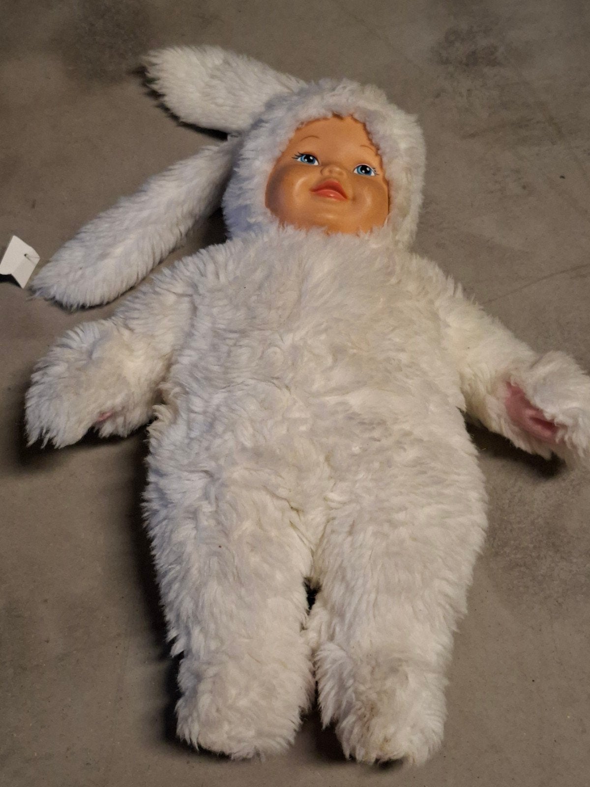 Anne Geddes Babypop in Konijnenpak - Gebruikte Staat, Ophalen of Verzenden, Gebruikt, Babypop