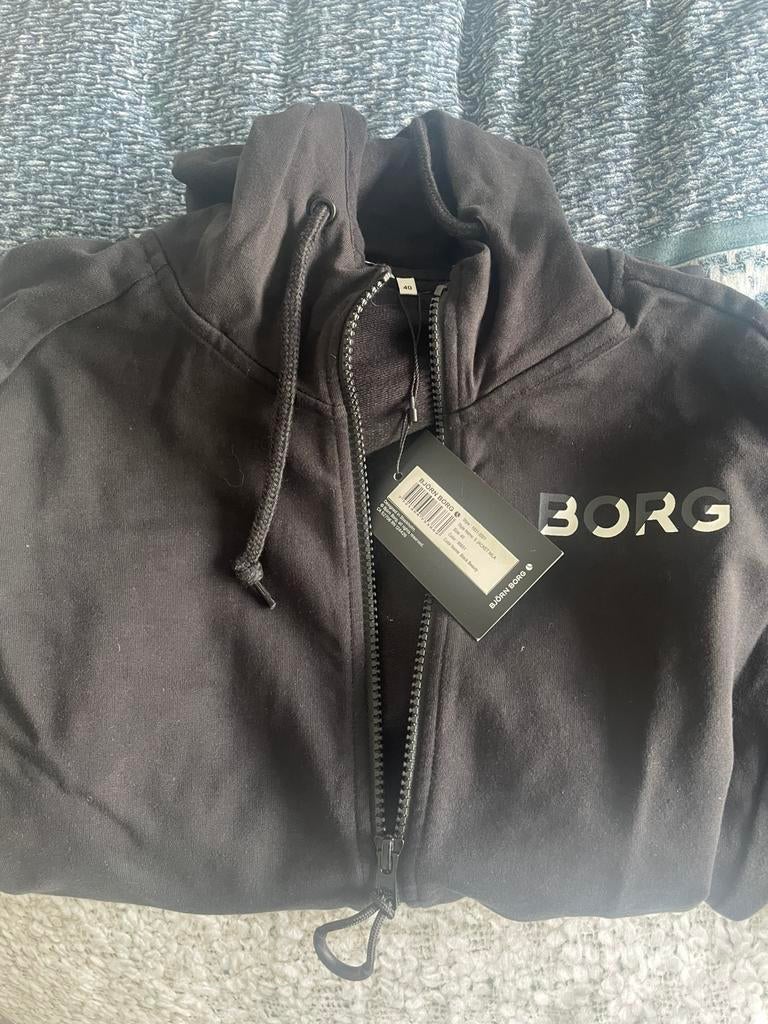 Bjorn borg trainingsvest jas  nieuw maat 40 zwart, Ophalen of Verzenden, Nieuw, Kleding, Overige merken