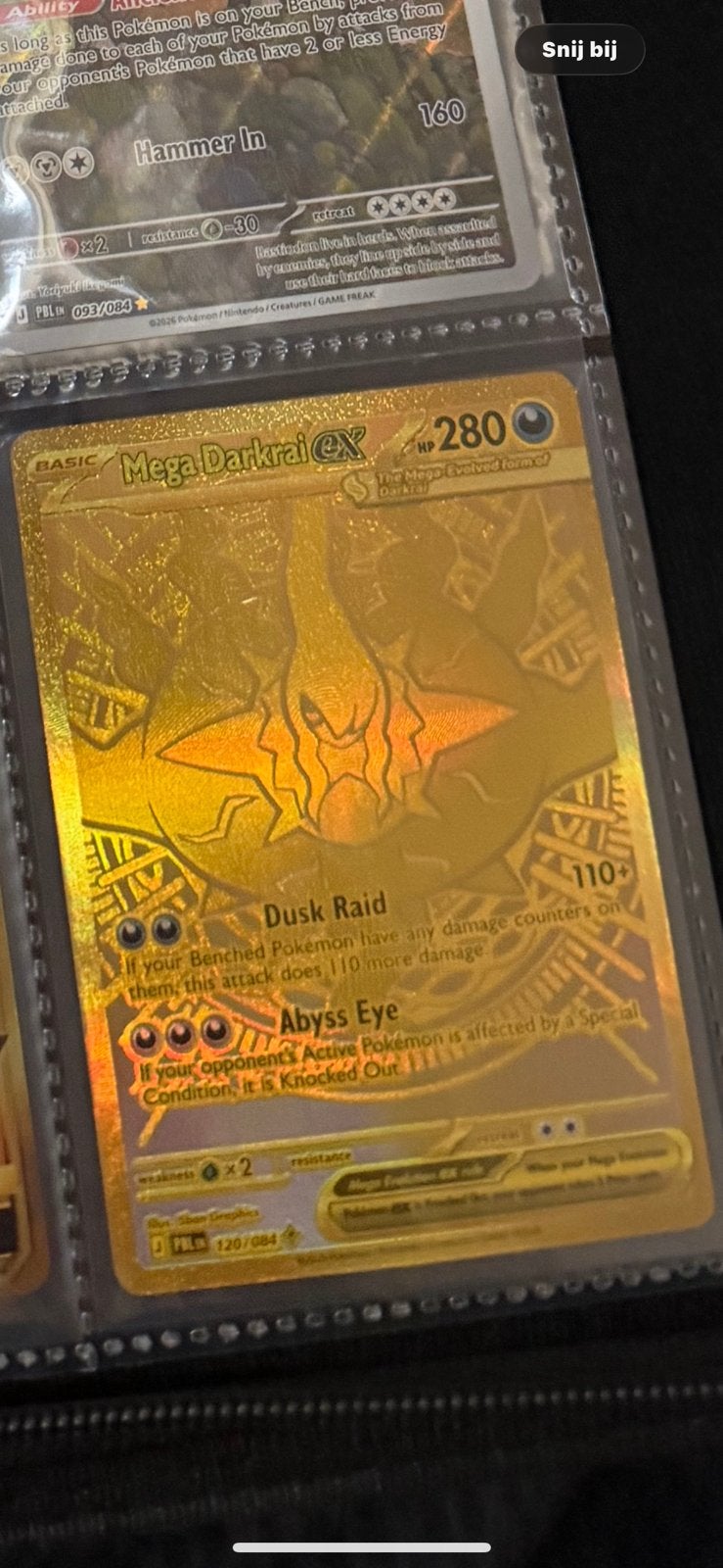 Mega darkrai ex goud, Ophalen, Zo goed als nieuw