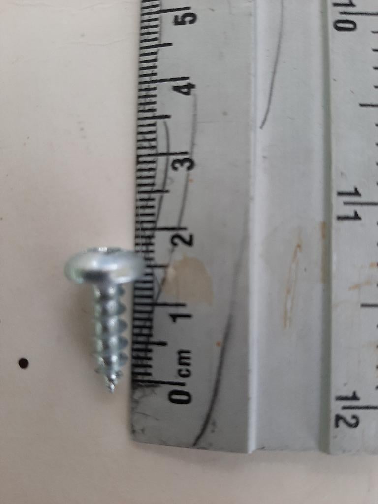 Potje vol met schroeven, Ophalen of Verzenden, Zo goed als nieuw, Minder dan 50 mm, Schroeven