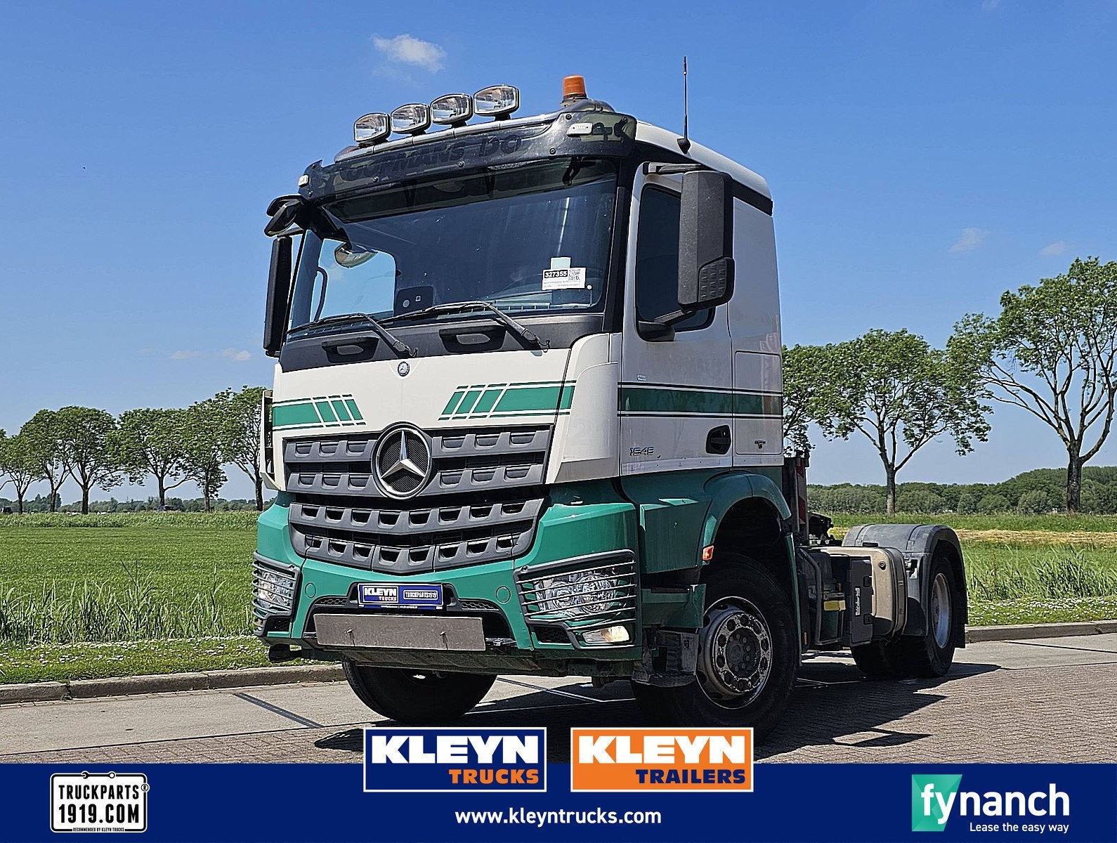 MERCEDES-BENZ ACTROS 1945 LS, Auto's, Vrachtwagens, Automaat, 435 pk, Euro 6, Overige kleuren