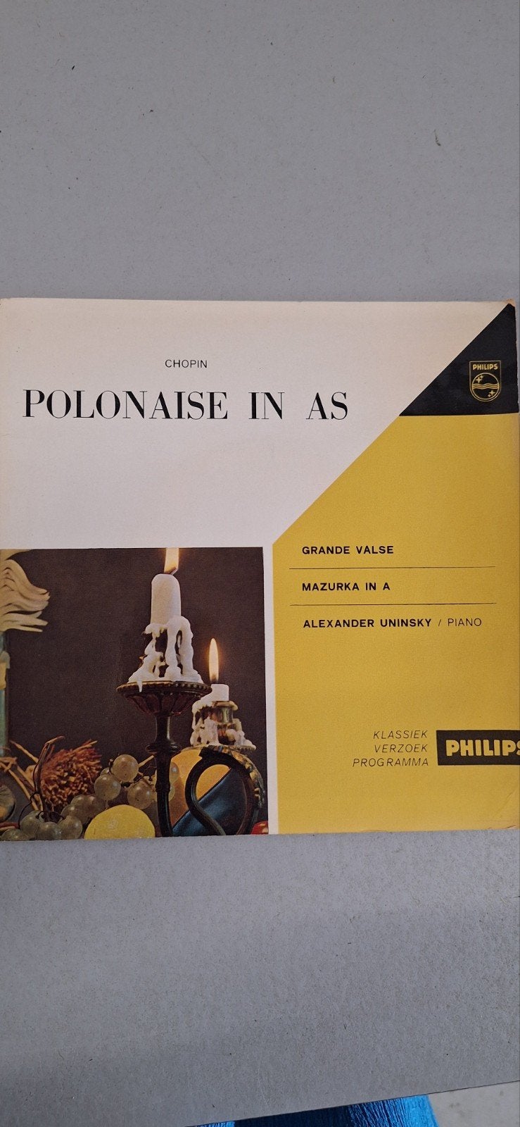Chopin: Polonaise in As / Mazurka in A - Alexander Uninsky, Ophalen of Verzenden, Romantiek, Gebruikt, Kamermuziek