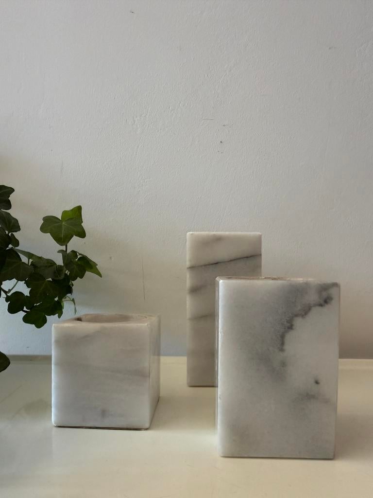 Set van 3 waxinelichthouders, Ophalen of Verzenden