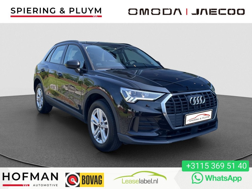 Audi Q3 45 TFSI e edition Stoelverw | Dodehoek | Electr. kof, Gebruikt, Hybride Elektrisch/Benzine, SUV of Terreinwagen, Geïmporteerd
