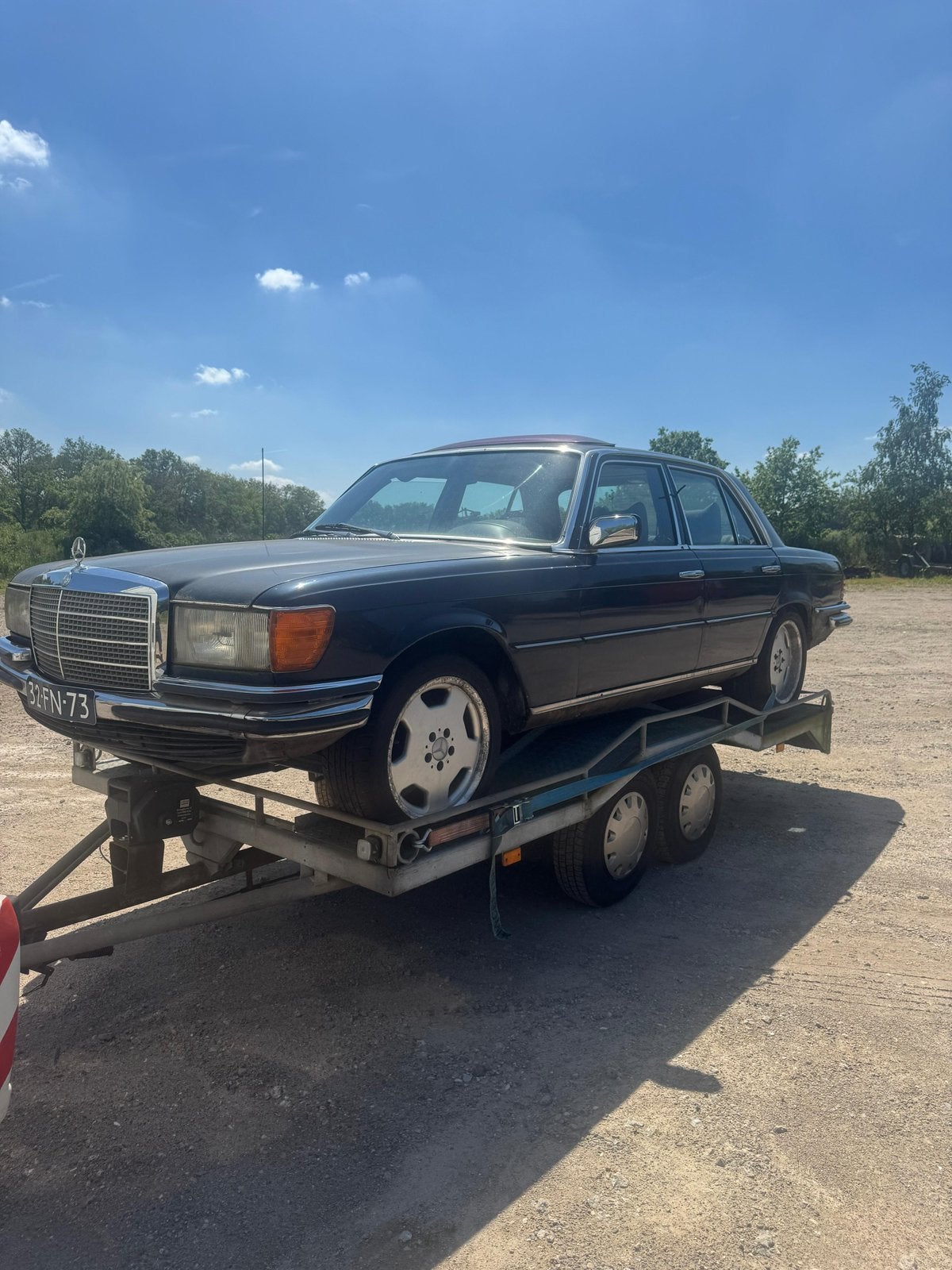 Mercedes-Benz S-Klasse 2.7 280 S 1975, Auto's, Origineel Nederlands, Handgeschakeld, 161 pk, Particulier