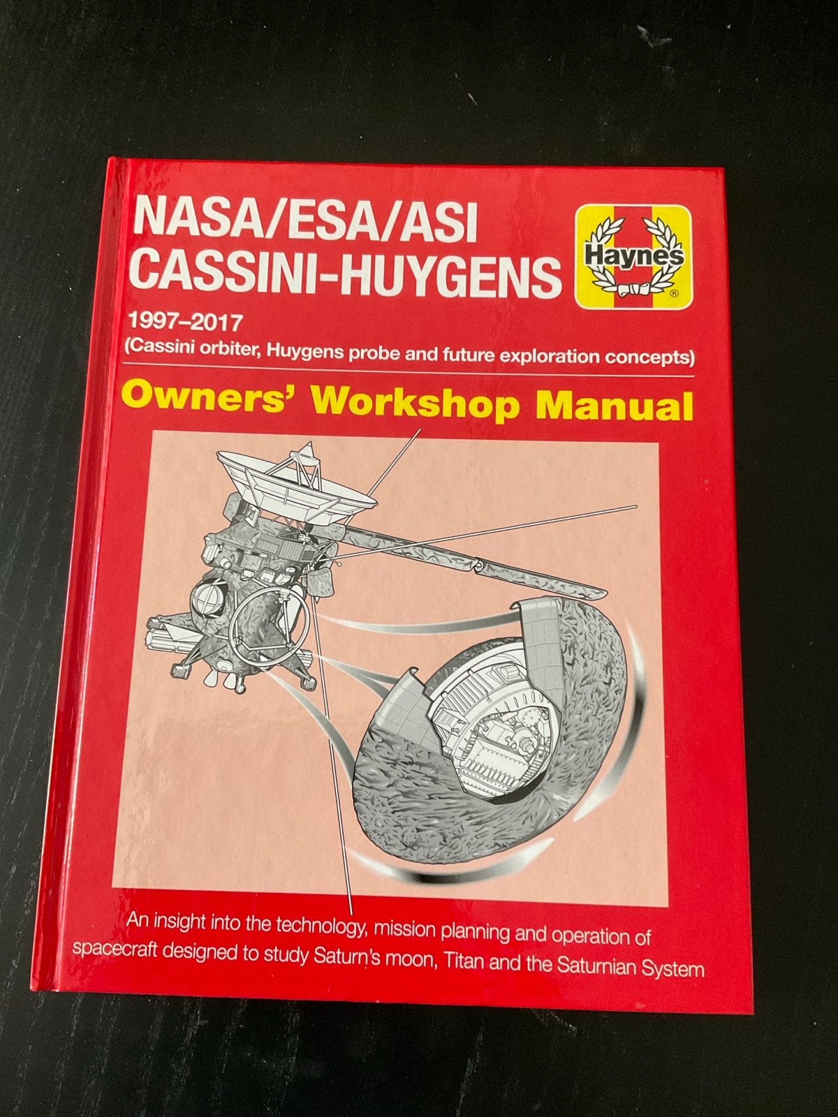 NASA/ESA Cassini-Huygens haynes ruimtevaart astronomie, Ophalen of Verzenden, Zo goed als nieuw, Overige onderwerpen